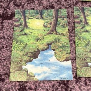 The Path by Rob Schouten Visionary Publishing Art Print Greeting Cards Set of 6p